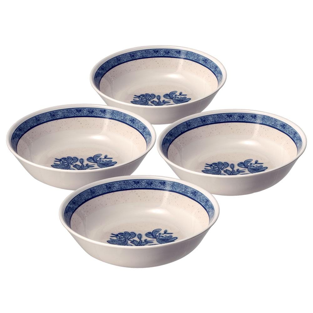 Yorktowne Set Of 4 Outdoor Melamine Cereal Bowls