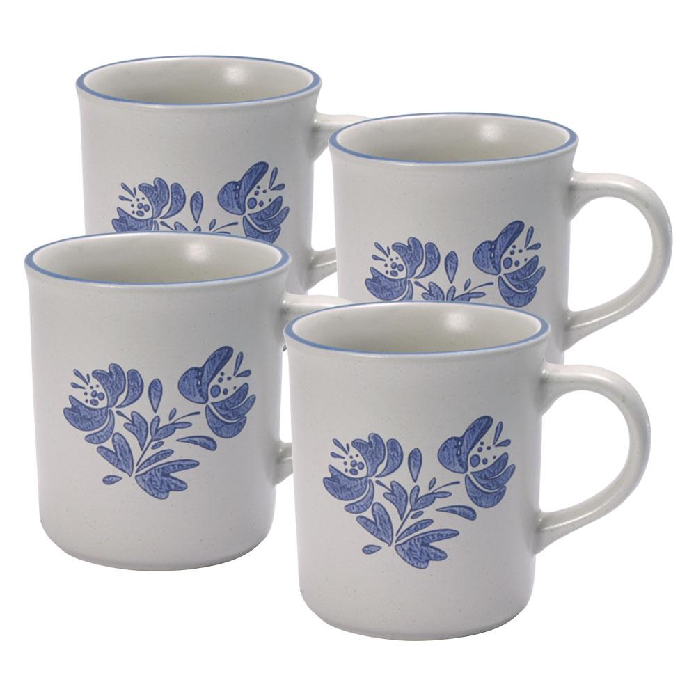 Yorktowne Perfect Set Of 4 Mugs